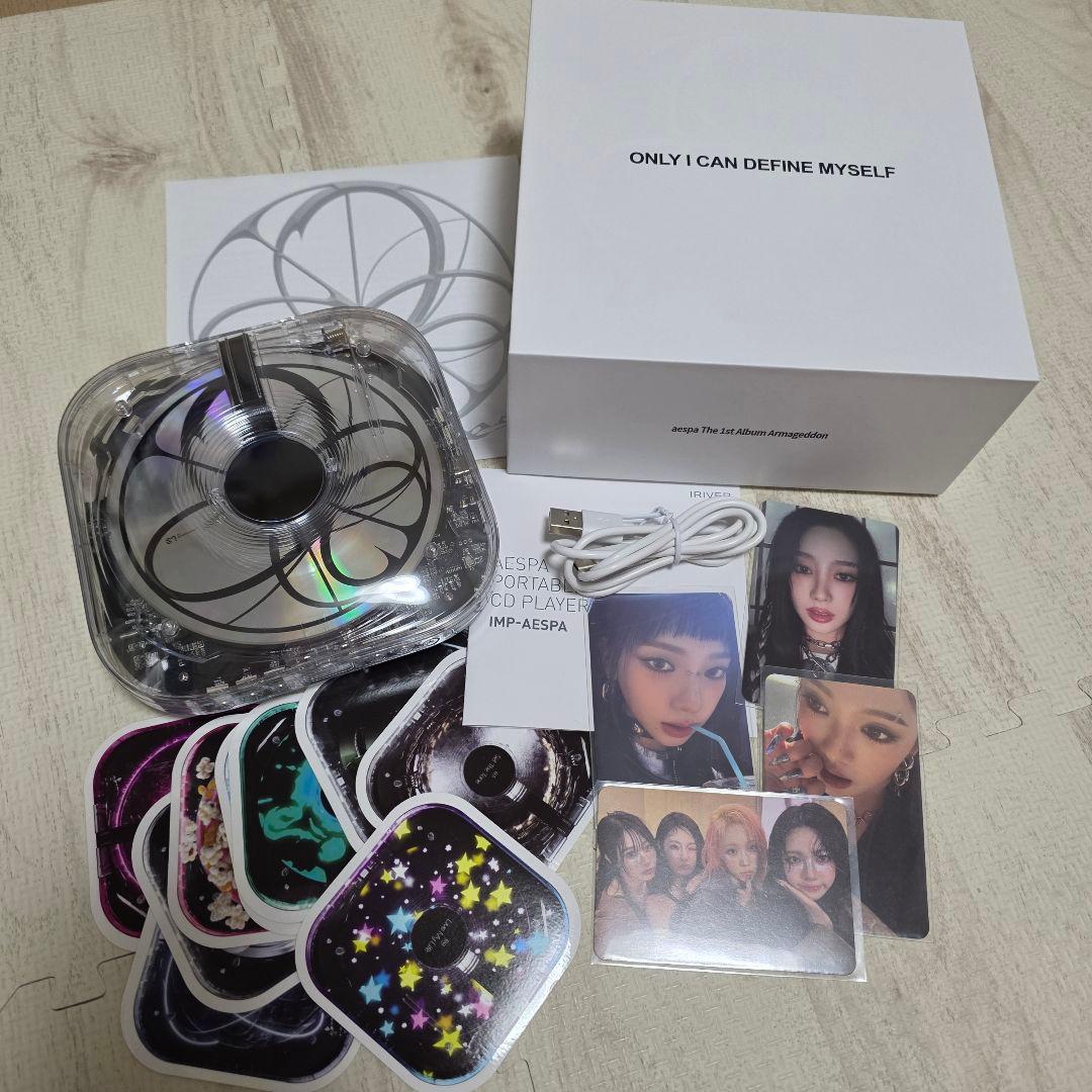 aespa Armageddon cdp cdプレイヤー トレカ アルバム