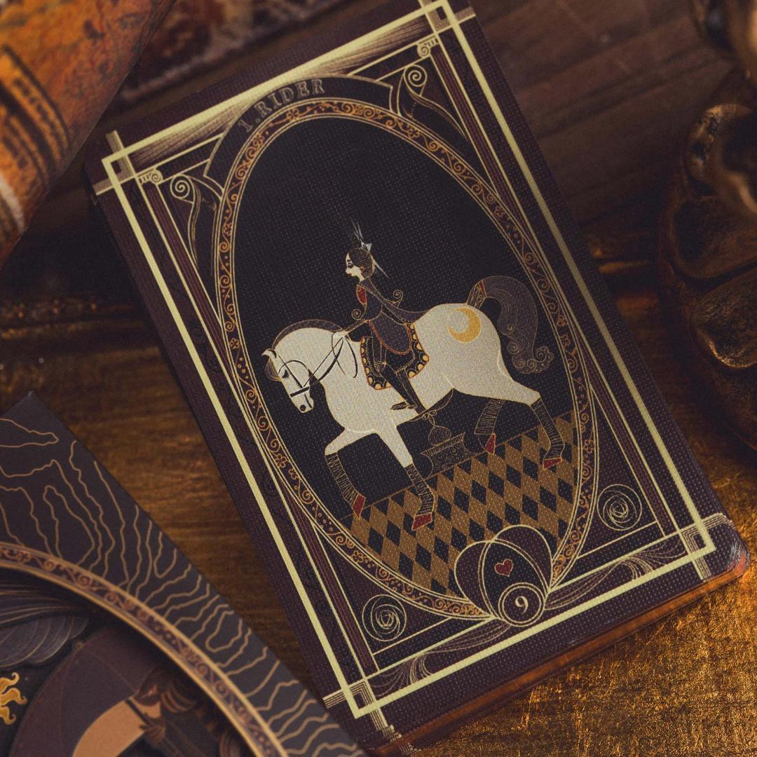 【正規品ルノルマンカード】ヴィンテージ＆エレガンスな夜会を描く美麗デッキ