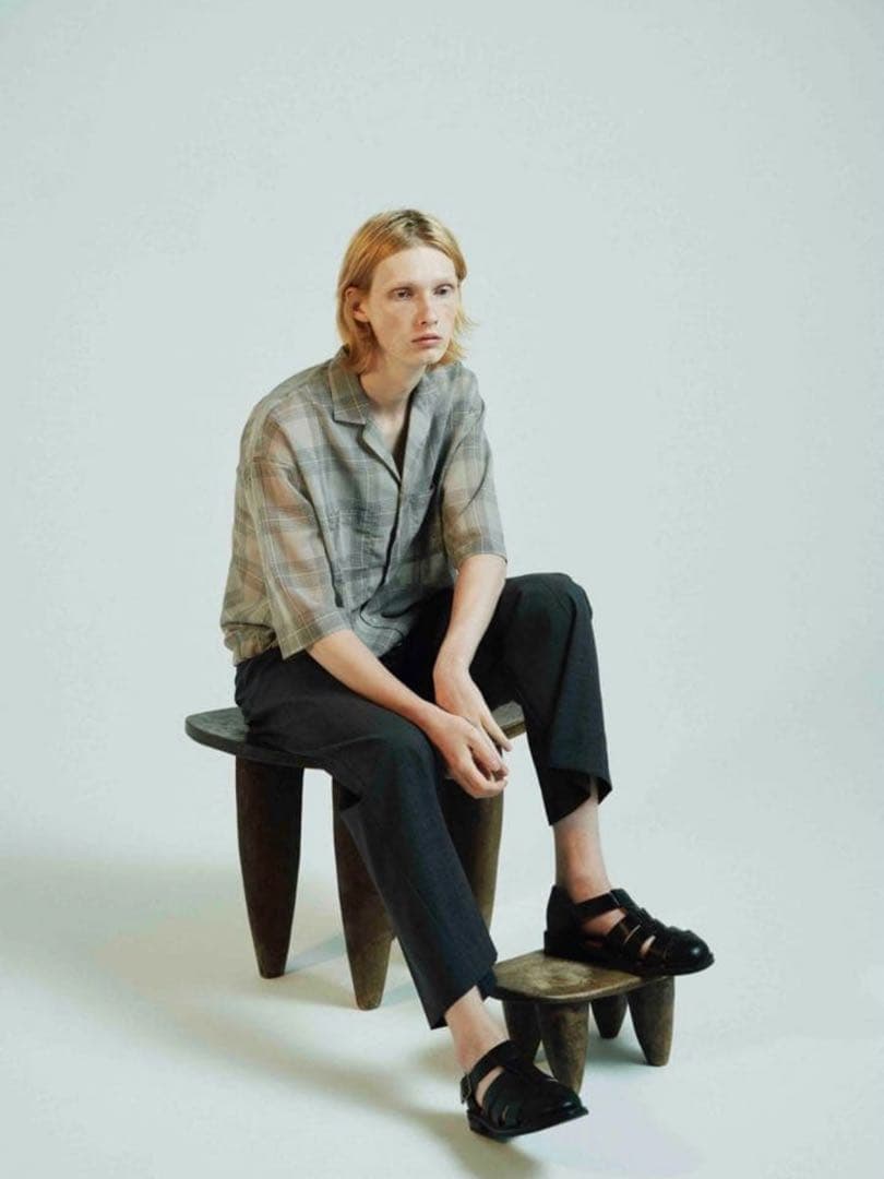 TROPICAL T/W TUCK PANTS / トロピカルT/Wタックパンツ