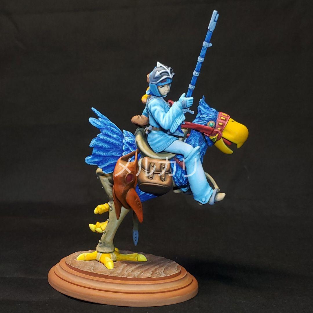 カイに乗るナウシカ 完成品 風の谷のナウシカ ジブリ プラモ 宮崎駿