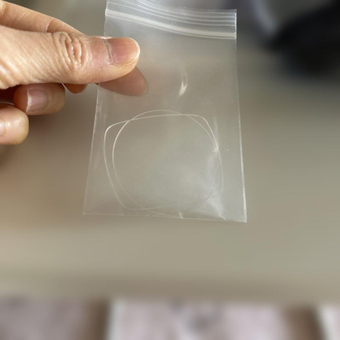 リュネットジュラ　丸四角メガネ　美品