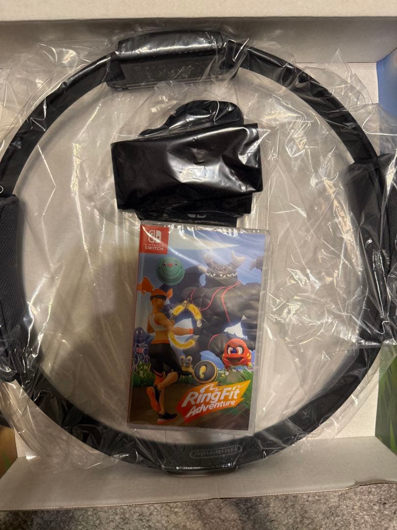 Nintendo Switch 本体 青/赤 + ゲーム2本 + リングフィット