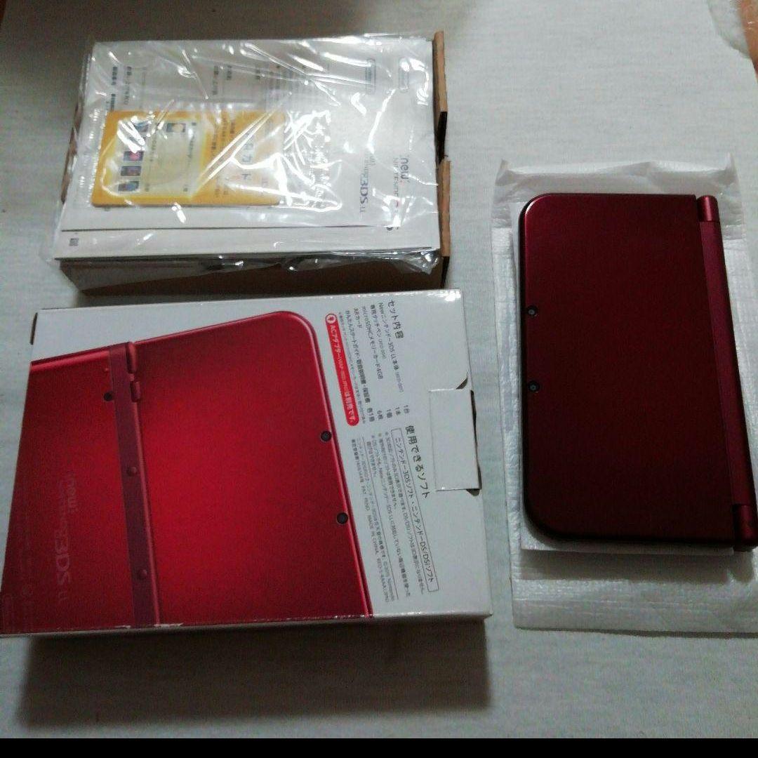 new3dsll  レッド　新品未使用