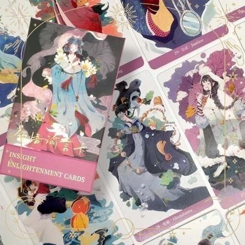 【正規品オラクルカード】ピンクエッジ✨古代中国からインスピレーションを得るデッキ