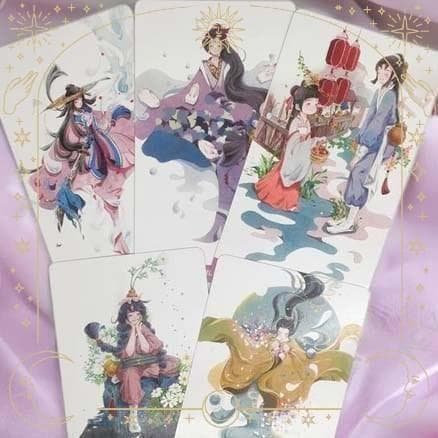 【正規品オラクルカード】ピンクエッジ✨古代中国からインスピレーションを得るデッキ