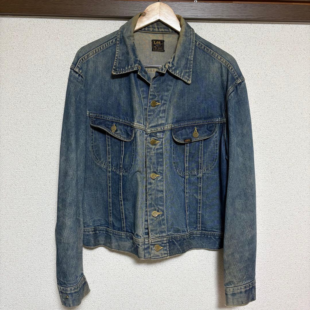70s Lee 101J デニムジャケット 46 リー　ビッグサイズ USA