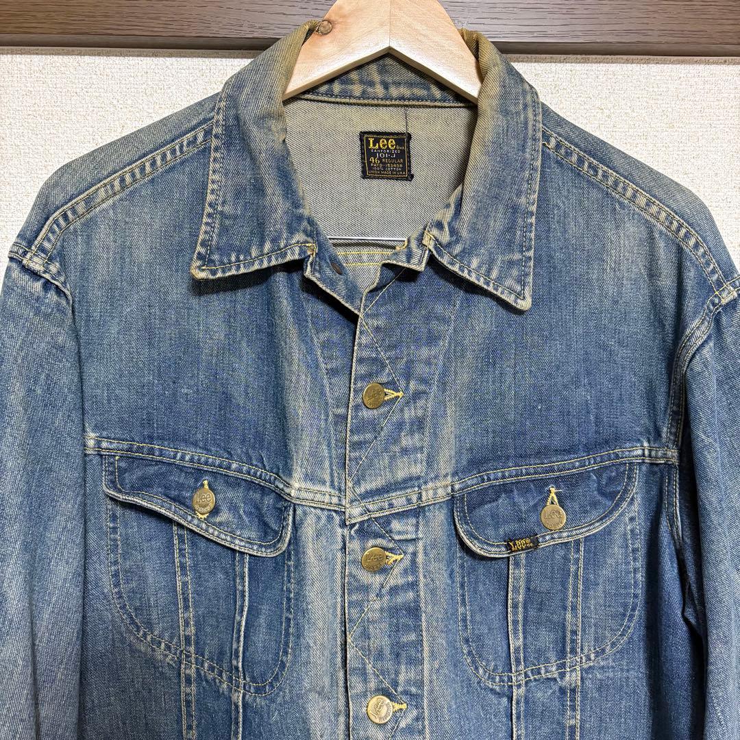 70s Lee 101J デニムジャケット 46 リー　ビッグサイズ USA