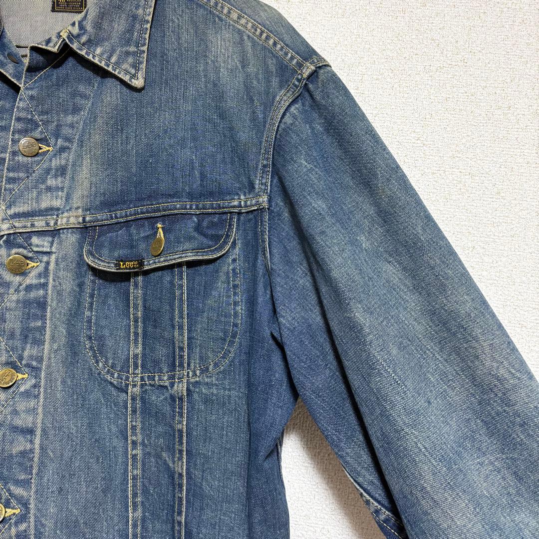 70s Lee 101J デニムジャケット 46 リー　ビッグサイズ USA