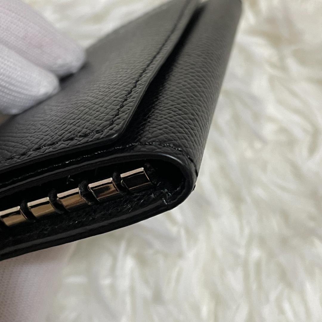 BURBERRY LONDON バーバリー 6連 レザー キーケース ブラック