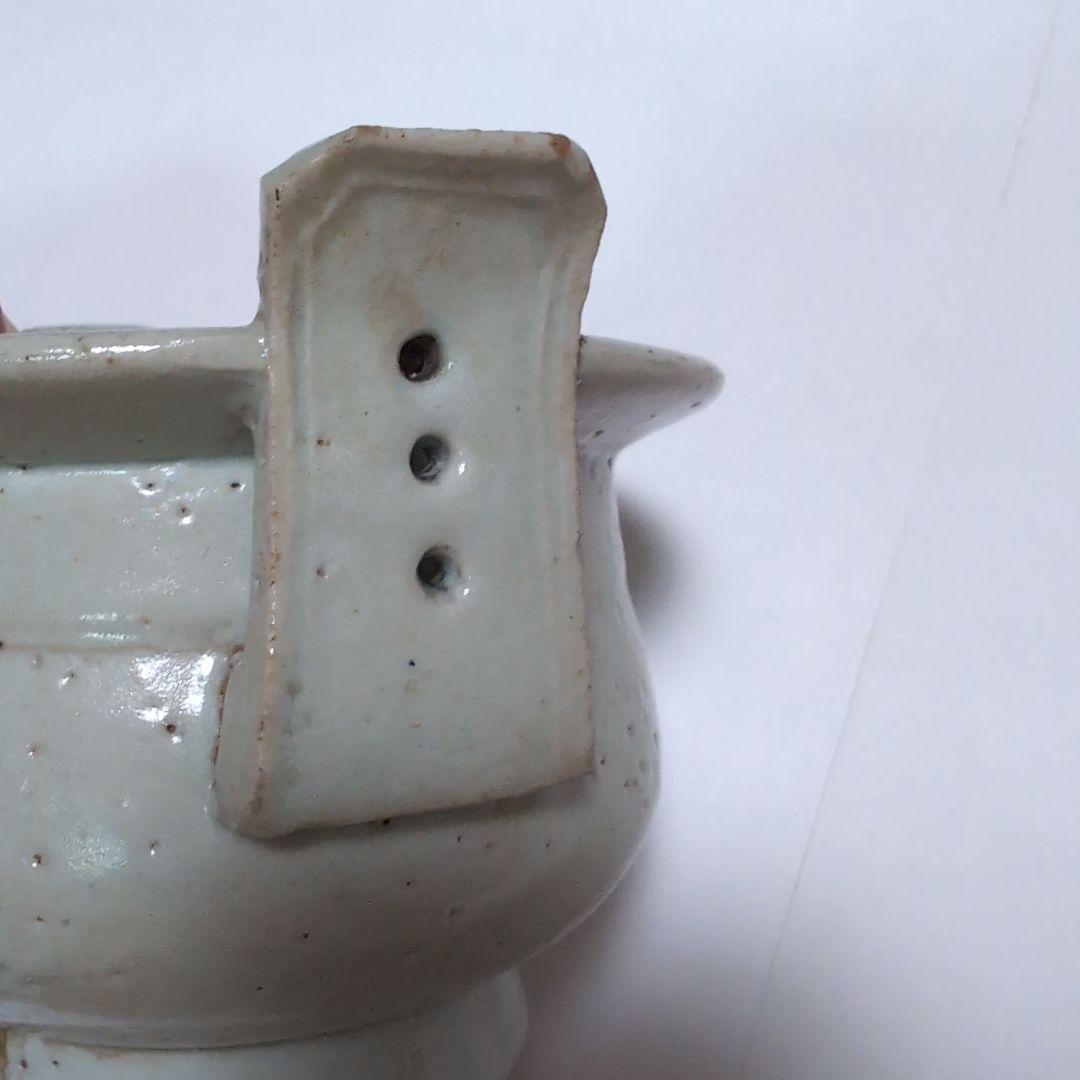 【骨董品】李朝？白磁香炉