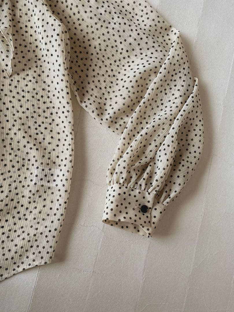 ユナイテッドアローズ AEWEN MATOPH 2wayボウタイシフォンブラウス