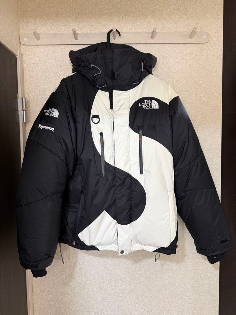 タグ　納品書付き　シュプリームxザノースフェイス Sロゴ ヒマラヤン M ダウン