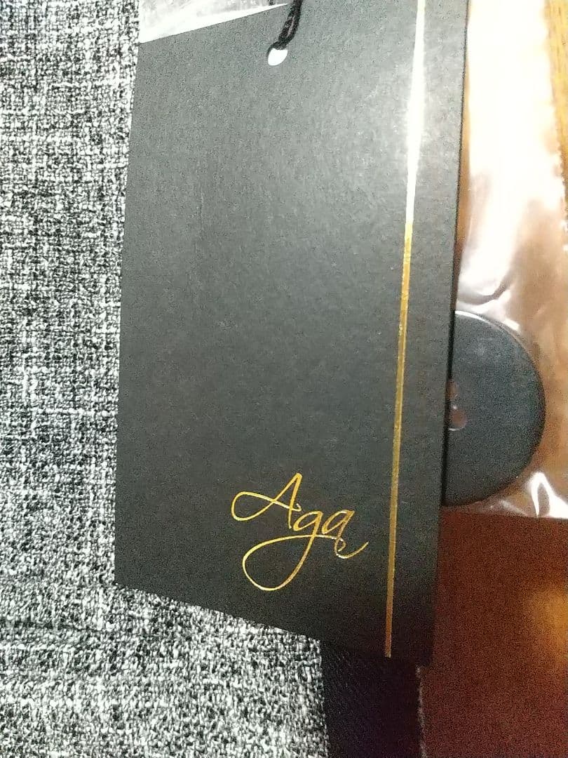 Aga サイドラインジレ ツイード グレー ヤマダヤ 福袋 2026