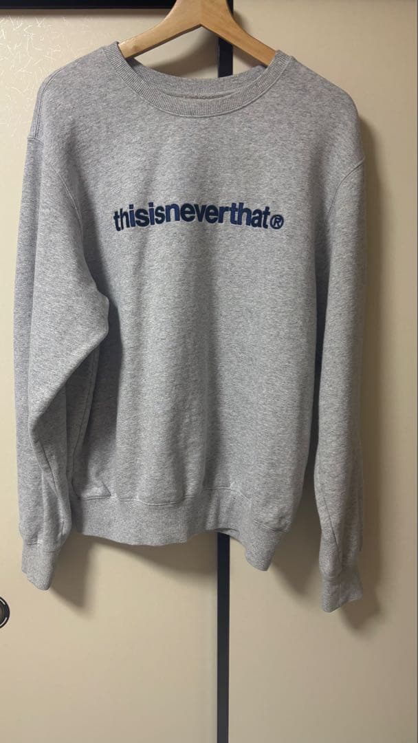 ネバザ　スウェット　thisisneverthat