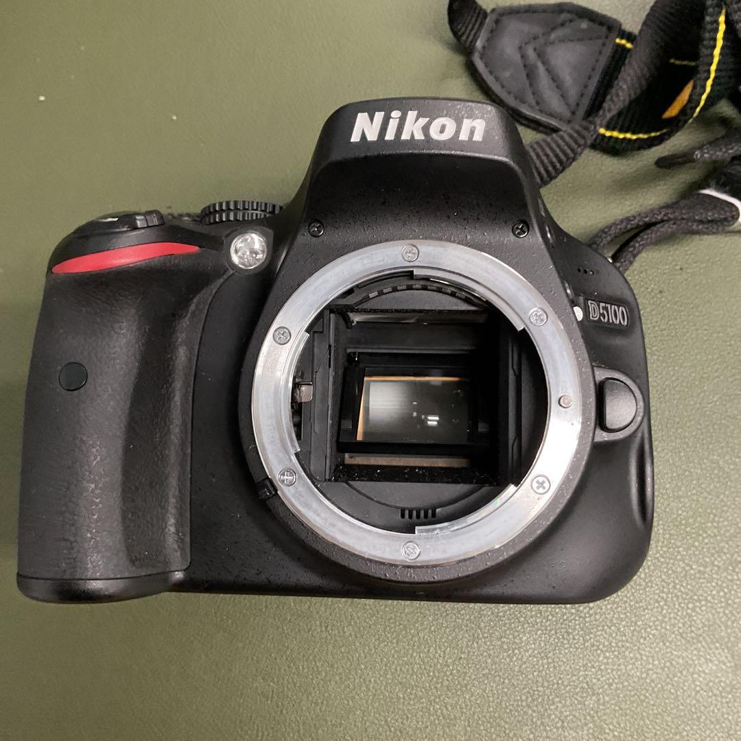 Y539 Nikon D5100 デジタル一眼レフ　カメラ&レンズセット