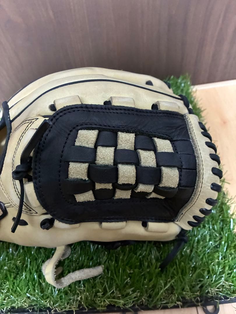 MITSUWA TIGER 軟式内野手グラブ　湯もみ型つけ済み