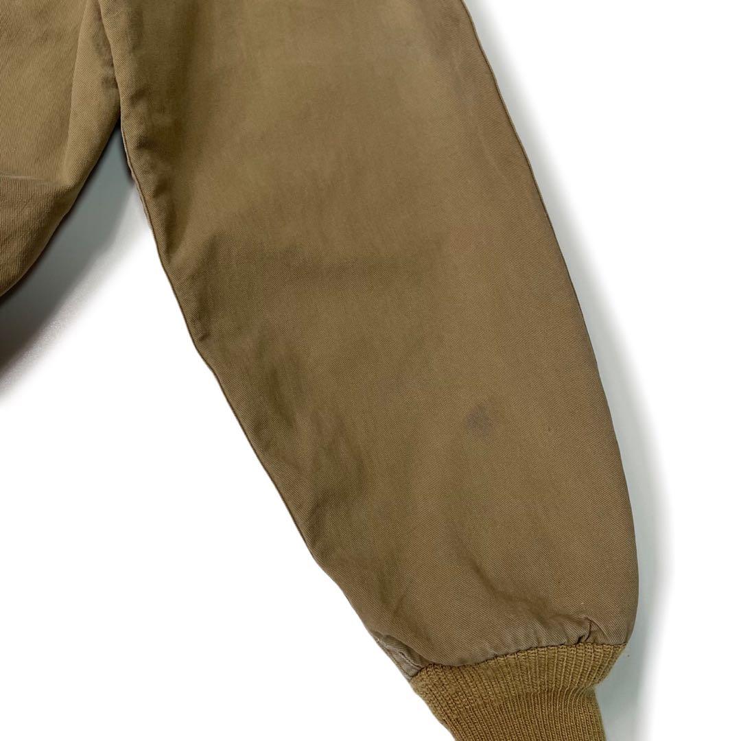 80’s L.L.Bean USA製 A-2 フライトジャケット コットン