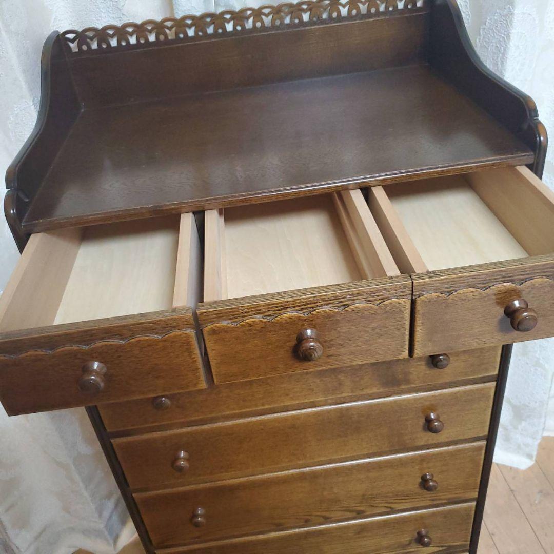 美品 パリの雑貨屋 F-86 チェスト キャビネット 飾り棚 クラシック タンス