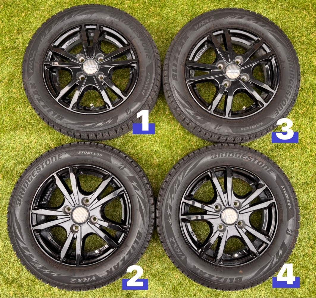 BAHNS TECH 13インチ VRX2付 4本セット