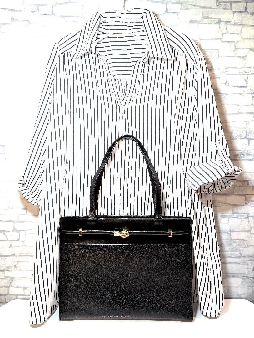 ✨希少✨美品✨　イヴサンローラン　トートバッグ　リヴゴーシュ　ビジネス　レザー