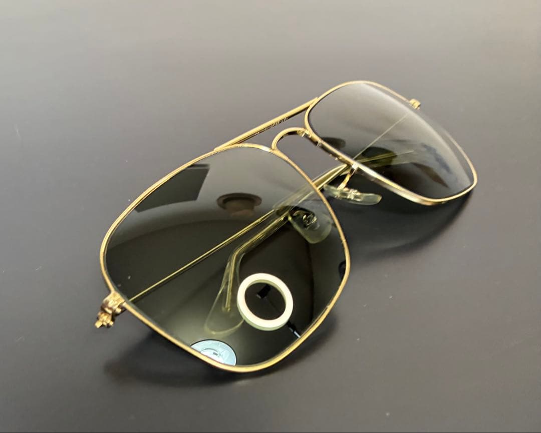 【激レア美品】Ray-Ban Caravan 1/30 10K GO USA