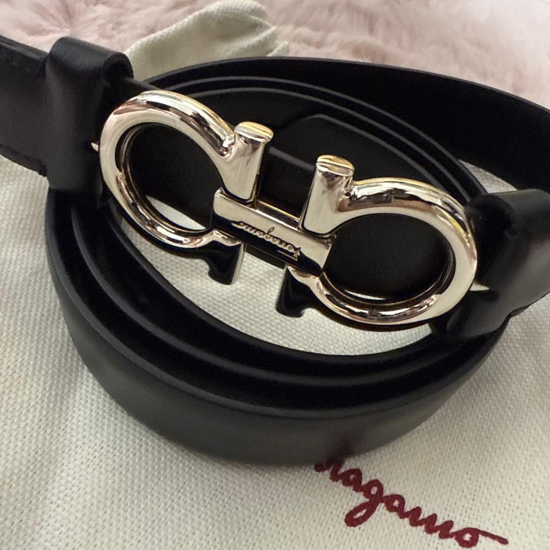 Salvatore Ferragamo レザーベルト103㎝