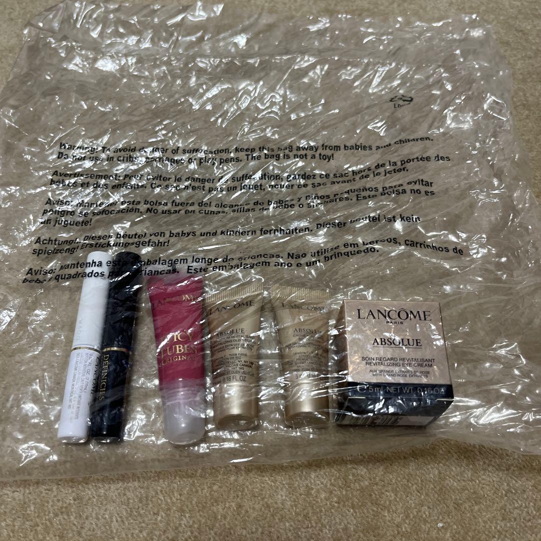 新品未開封　LANCOME ABSOLUE 等トライアルセット　6点セット