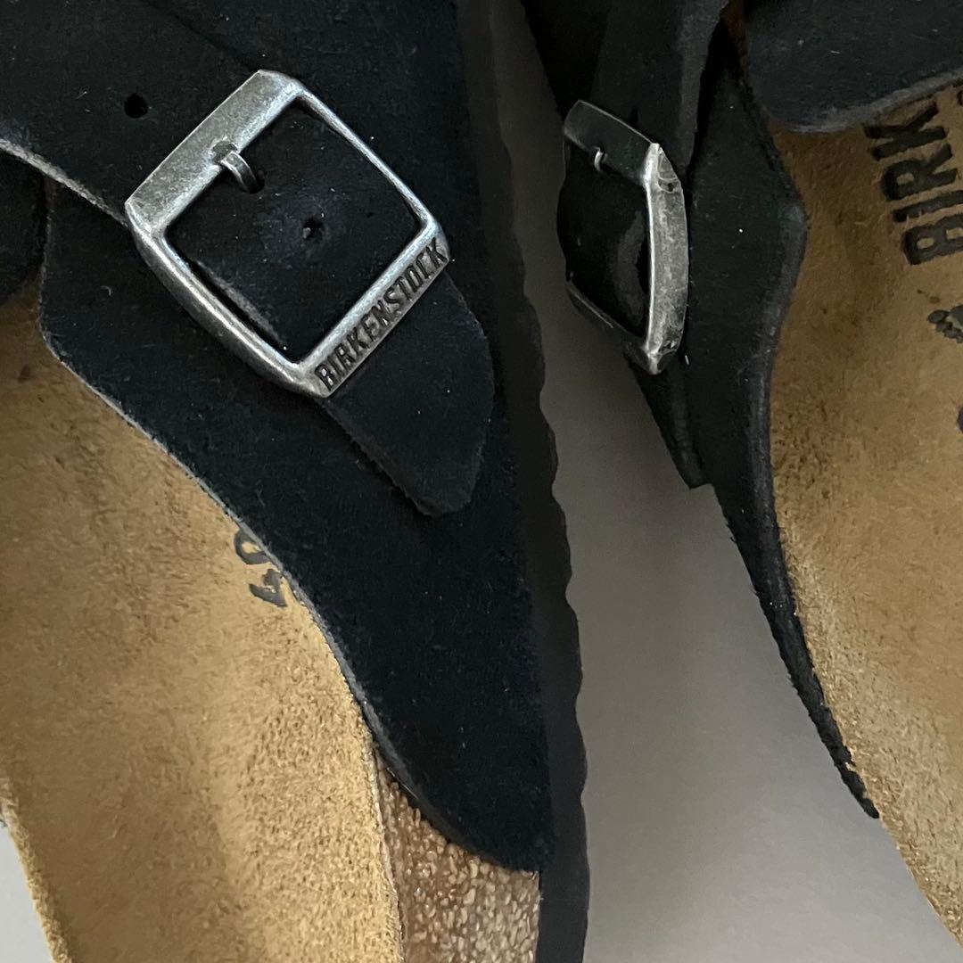 新品・正規品 ビルケンシュトック ボストン メンズ ナロー黒 40 26