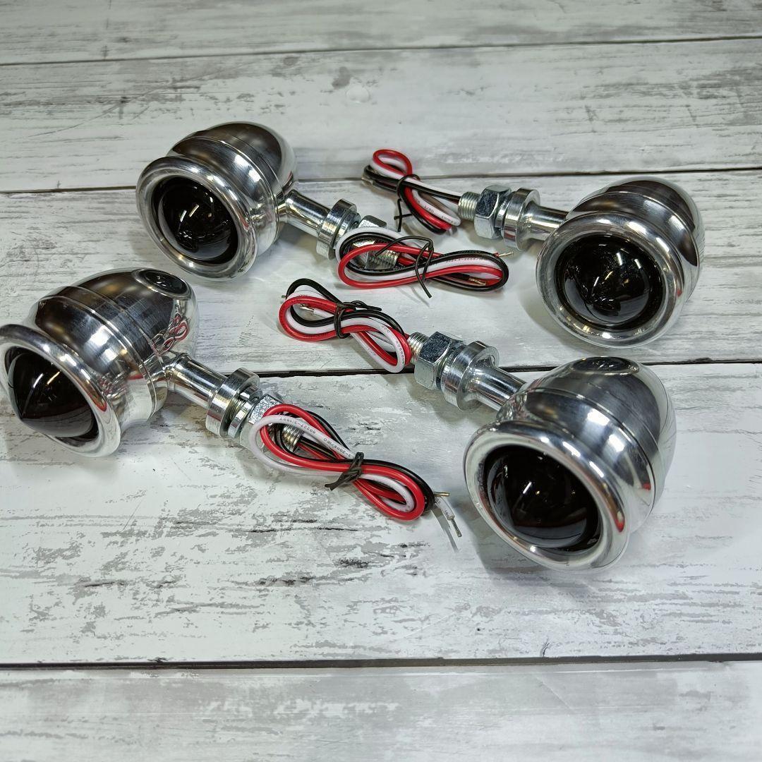 アルミ製ビンテージウインカー　ビンテージ　レトロ 管理番号031436