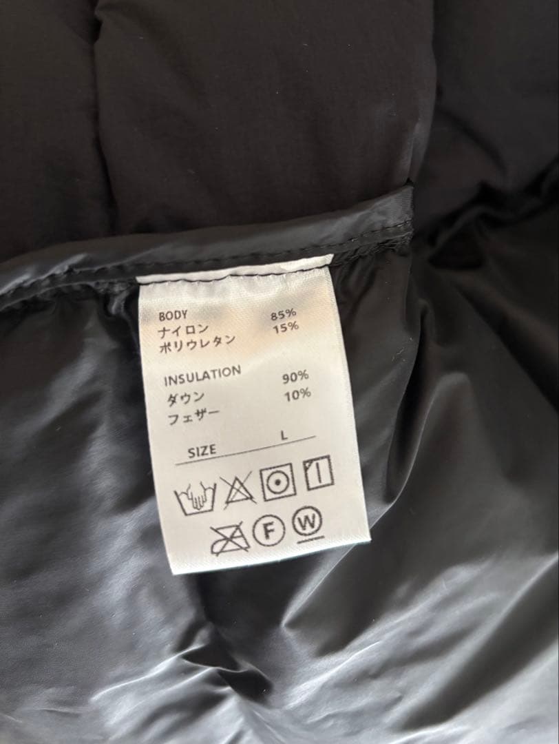 YOKO SAKAMOTO ダウンジャケット L ブラック