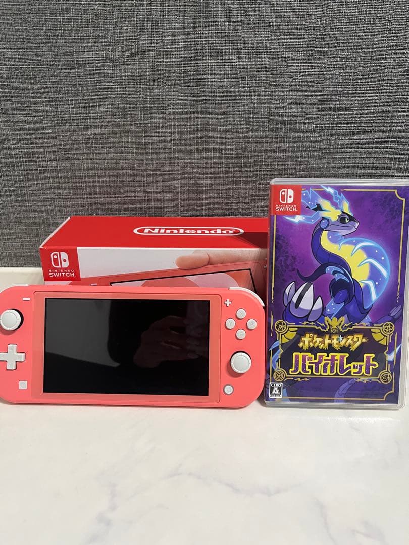 【さつき】Nintendo Switch Lite ピンク 箱付き