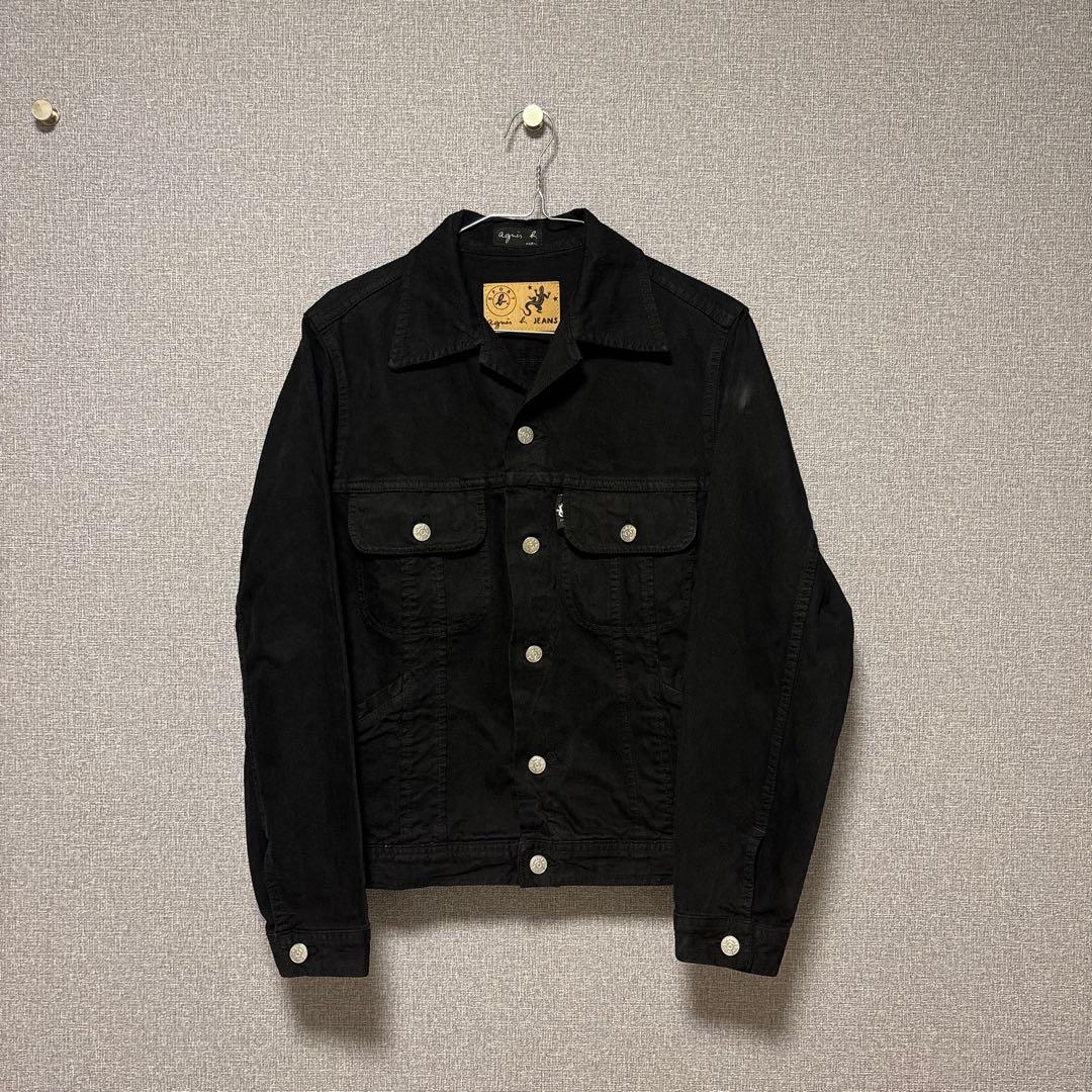 2*1様 90s フランス製 agnes bアニエスベー デニムジャケット ar