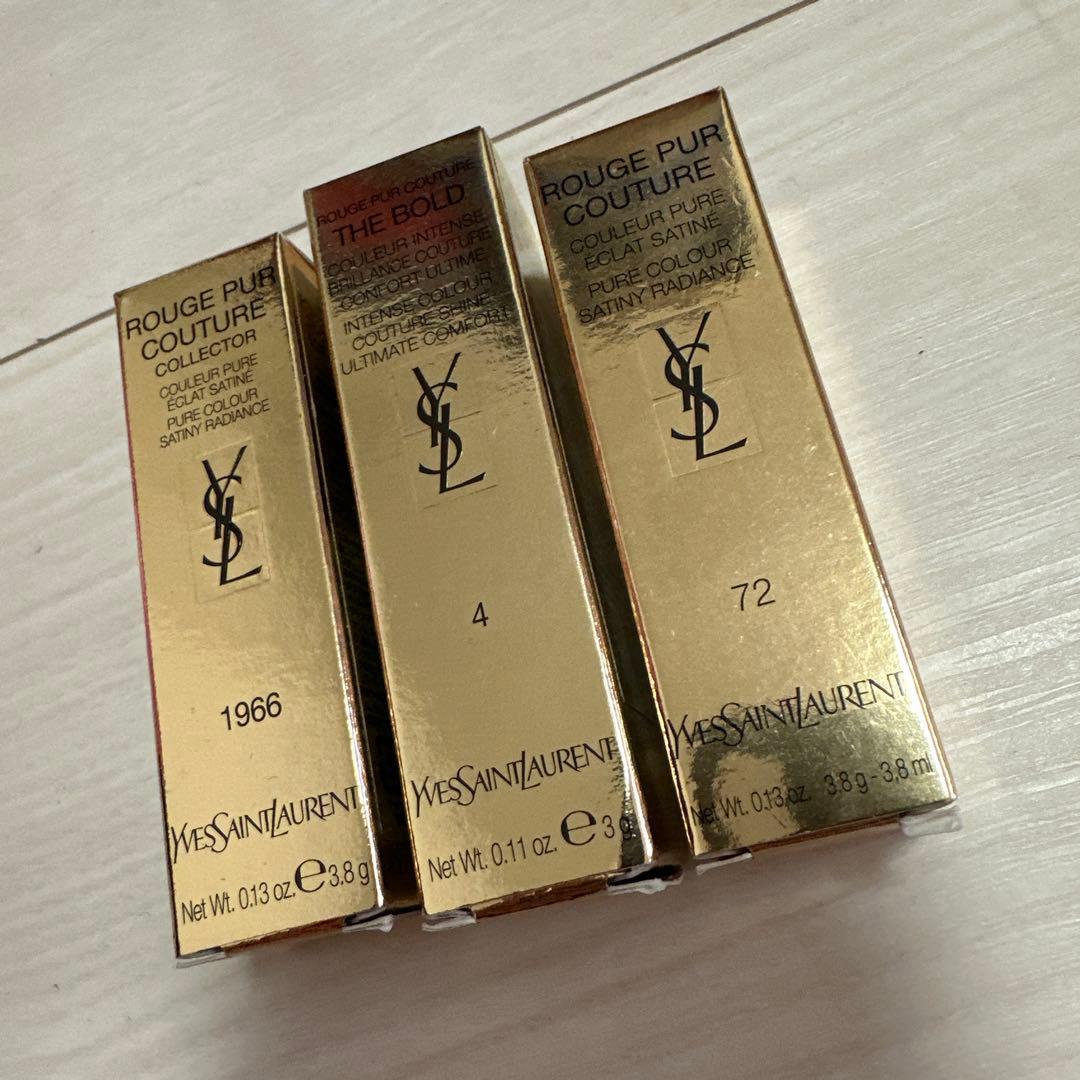 サンローラン　口紅3本セット