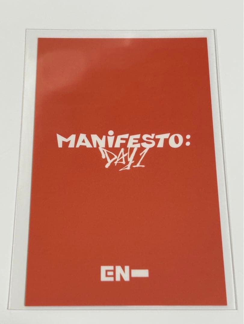 enhypen ソンフン manifesto weverse ラキドロ トレカ