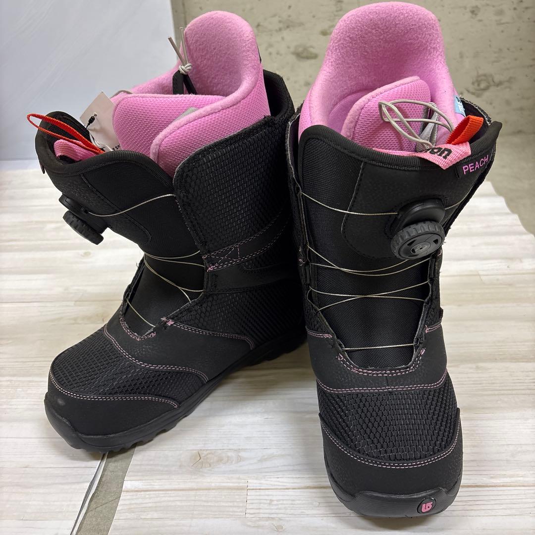 【美品】スノボブーツ　Burton peach BOA 24cm