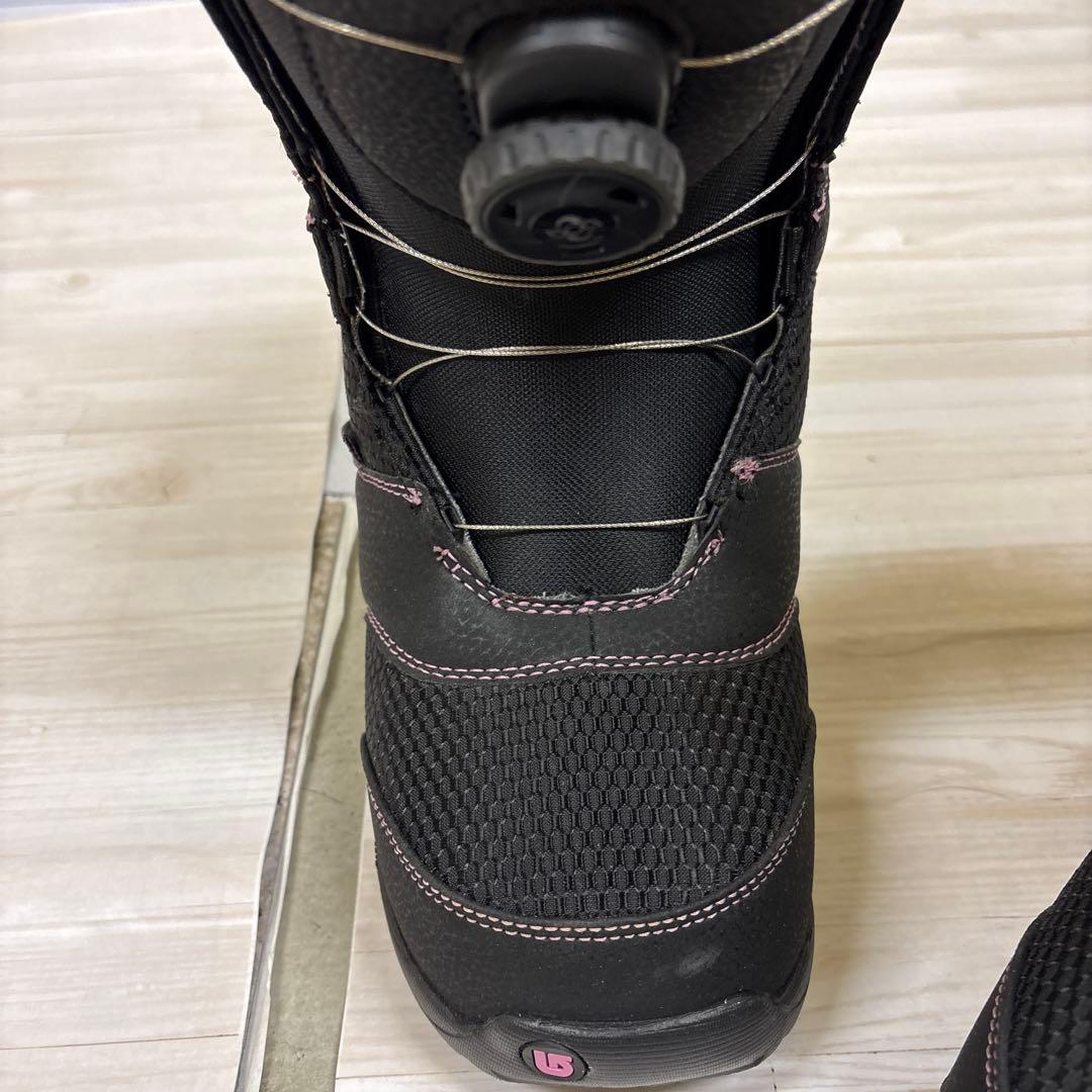 【美品】スノボブーツ　Burton peach BOA 24cm