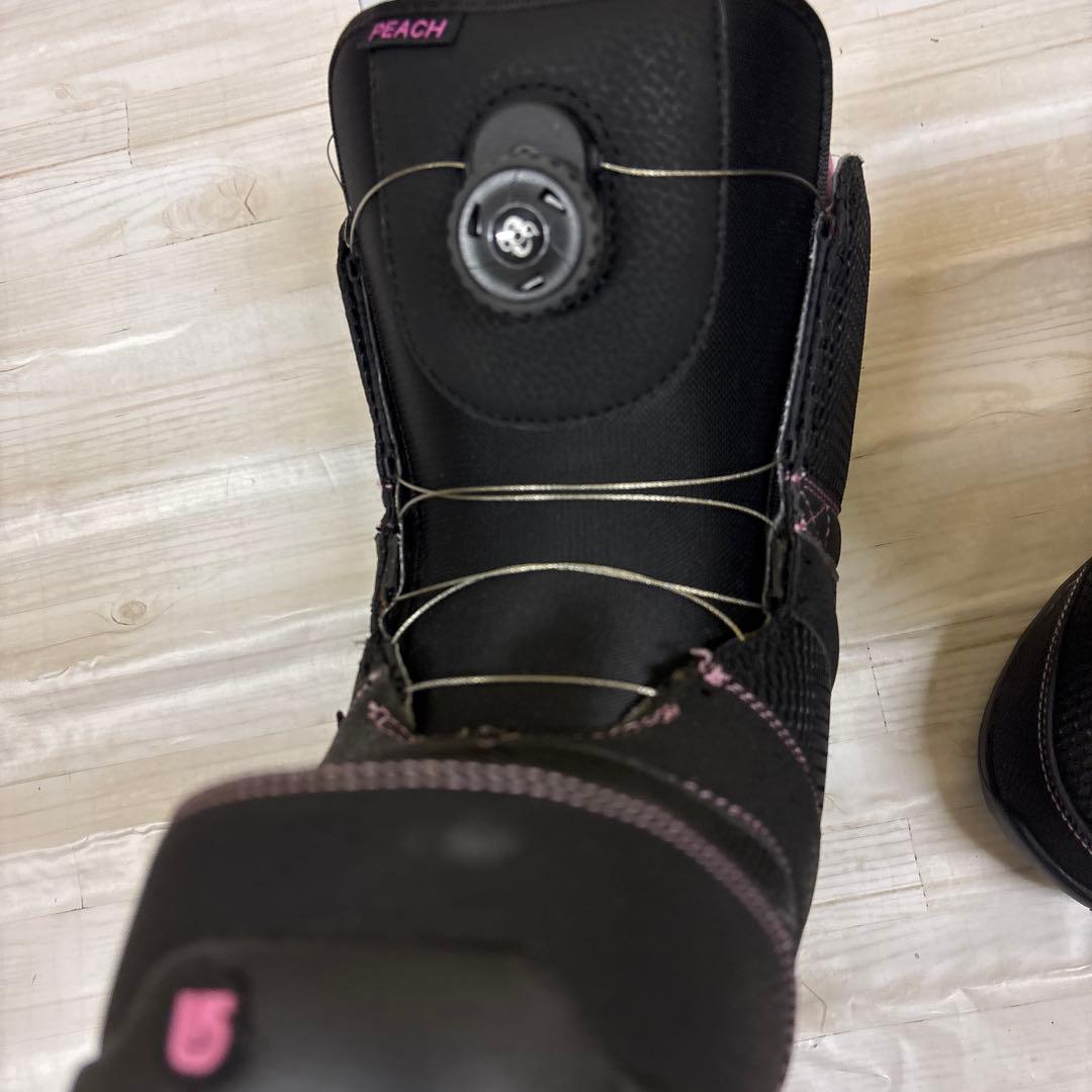 【美品】スノボブーツ　Burton peach BOA 24cm