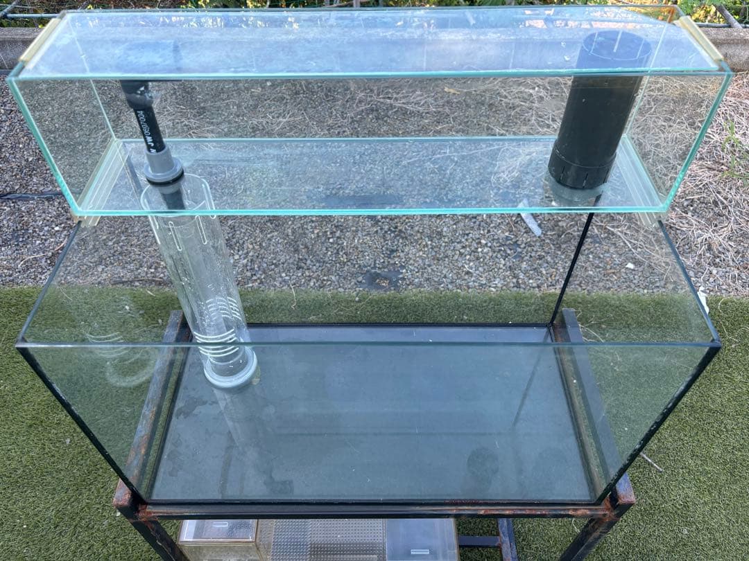 ☆値下げ☆オーバーフロー水槽 リフジウム　アクリル濾過層☆おまけ付き☆