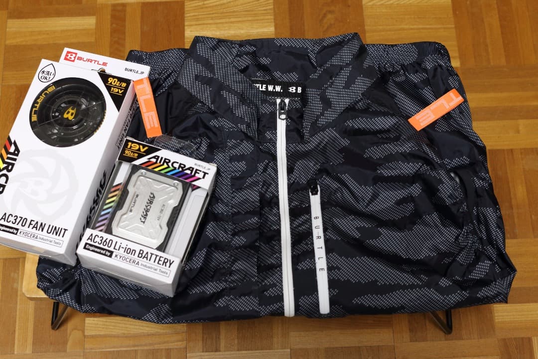 バートル エアークラフト AIRCRAFT XXL 　注）バッテリー充電不良