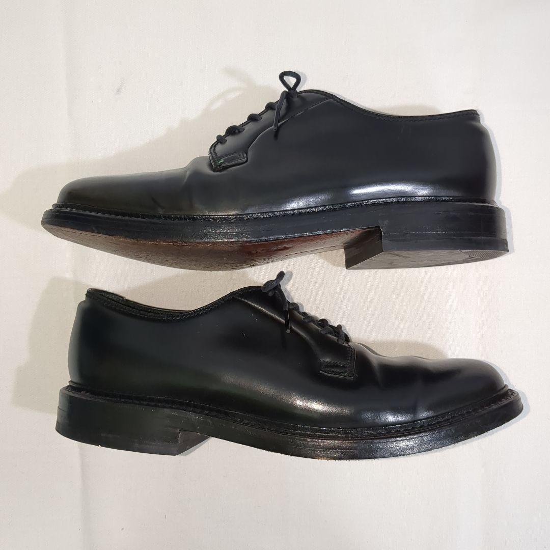 【ロイヤルインペリアル】プレーントゥ ブラック USA製【フローシャイム】