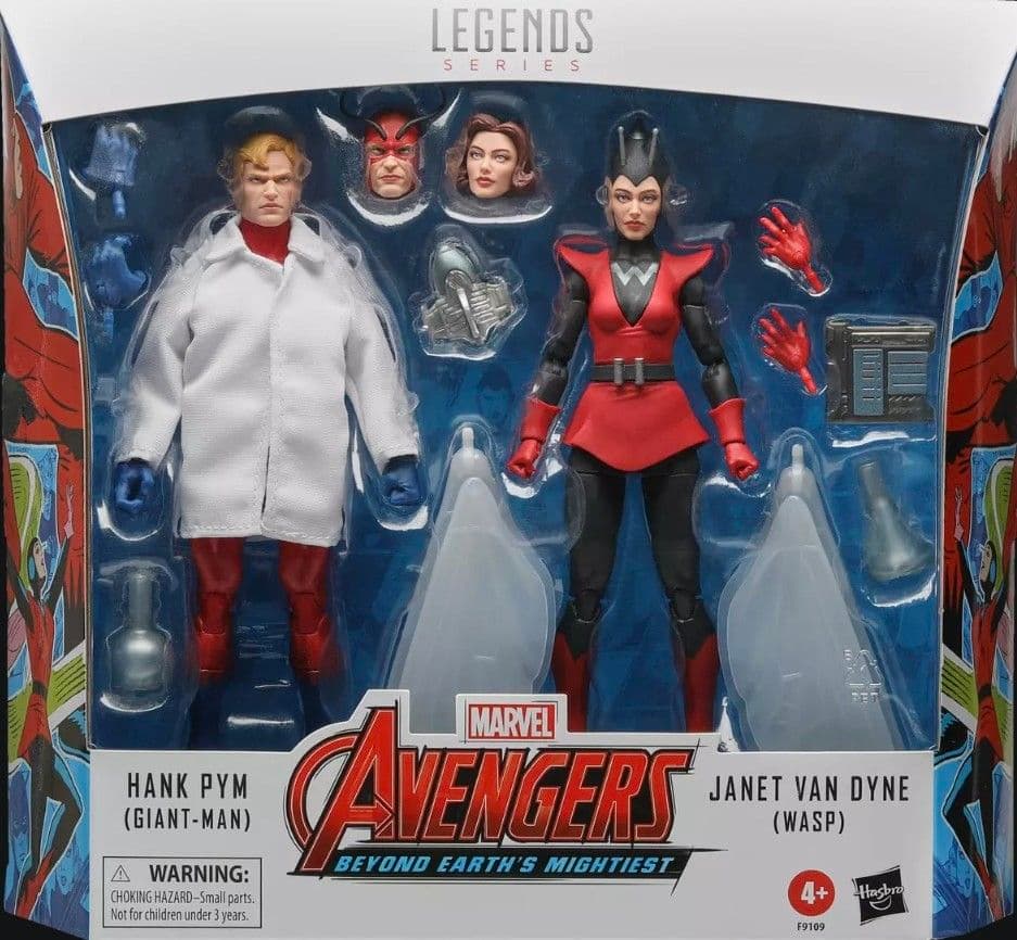 マーベルレジェンド ハンク ピム & ジャネット アントマン & ワスプ
