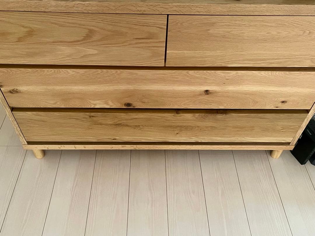 日本製 チェスト HAUTA ハウタ 幅110 キャビネット 収納 引出し収納