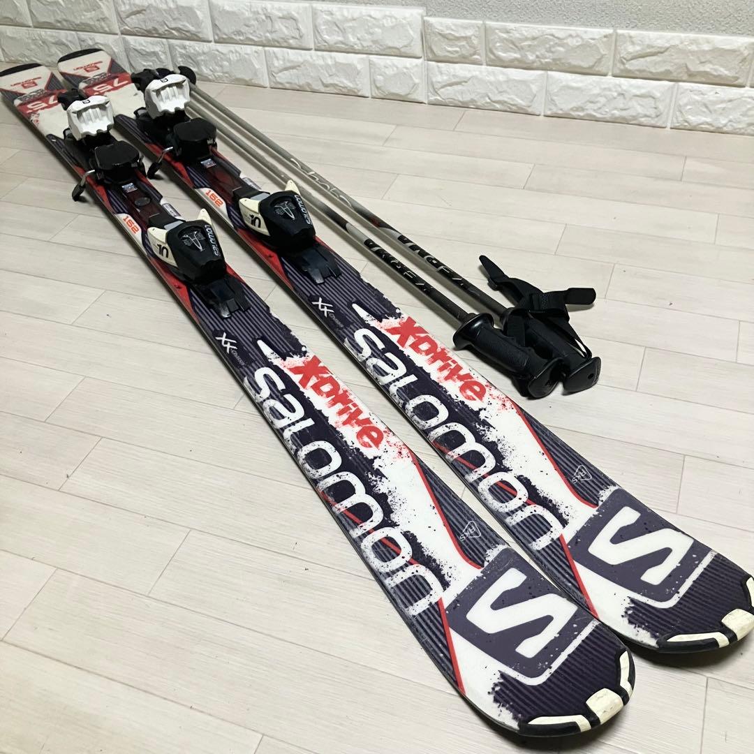 ケース.ストック付/SALOMON X DRIVEサロモン スキー152