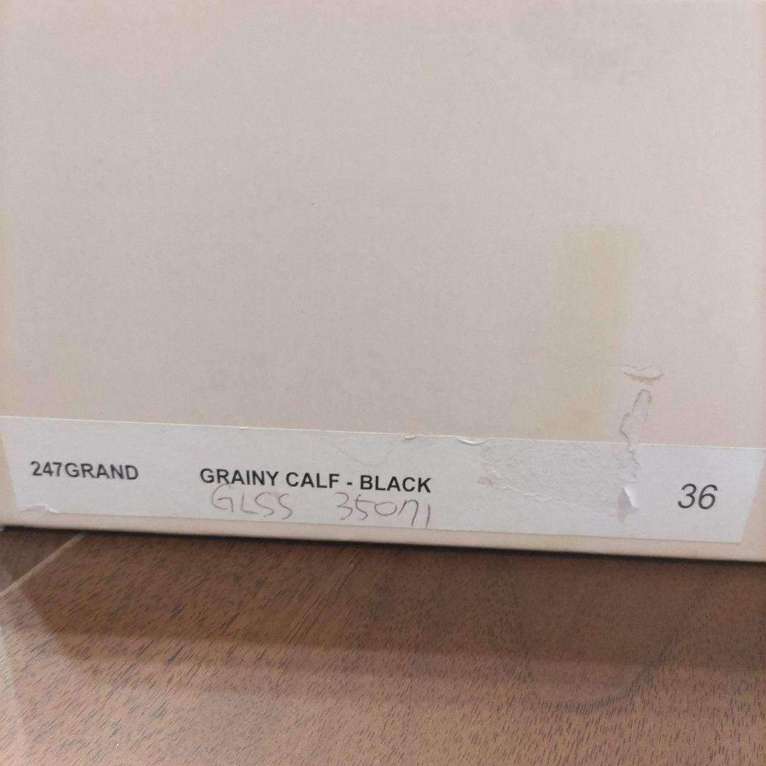 ジミーチュウ ブラックレザー ロングブーツ