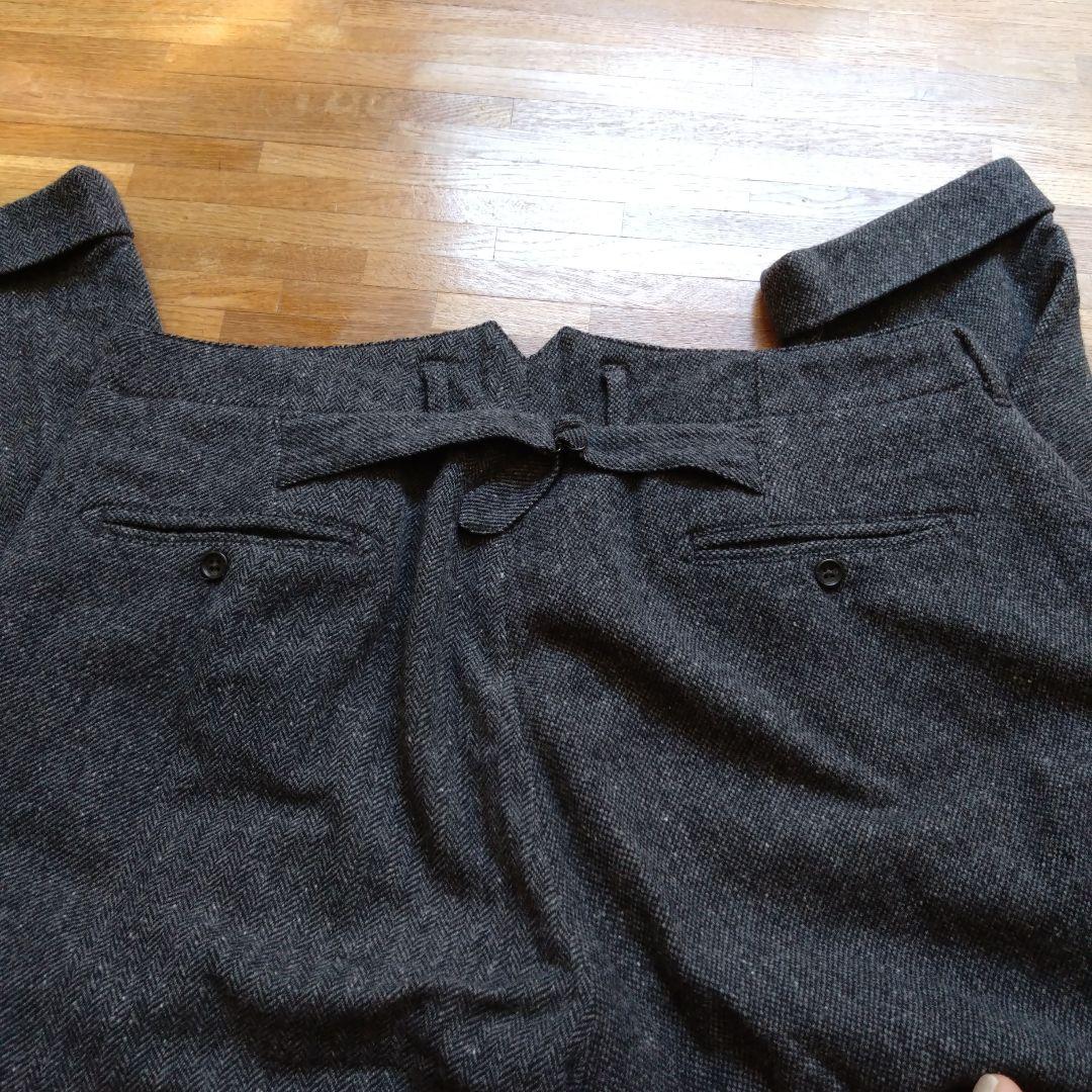 程度良好 エンジニアードガーメンツ ウールパンツ ヘリンボーン w36