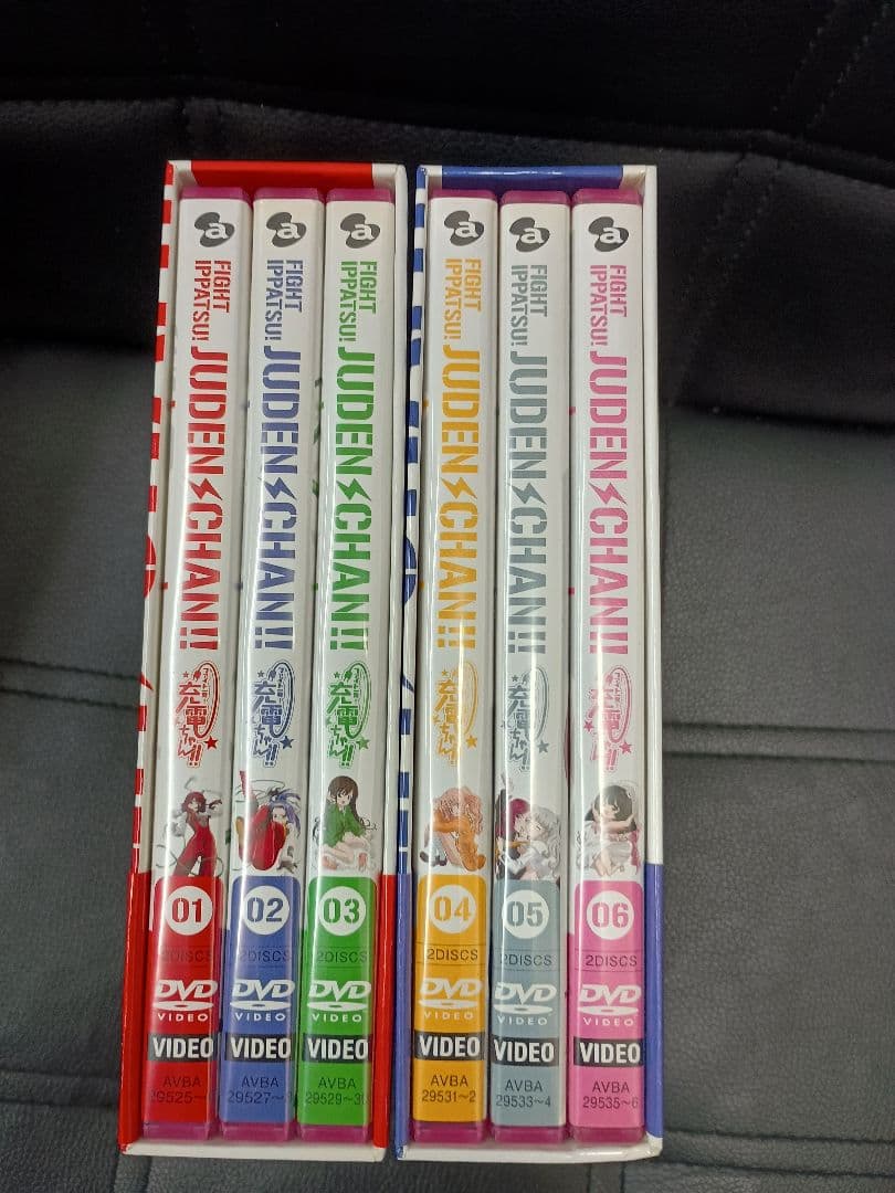 ファイト一発!充電ちゃん!!　初回版アニメDVD 全6巻セット