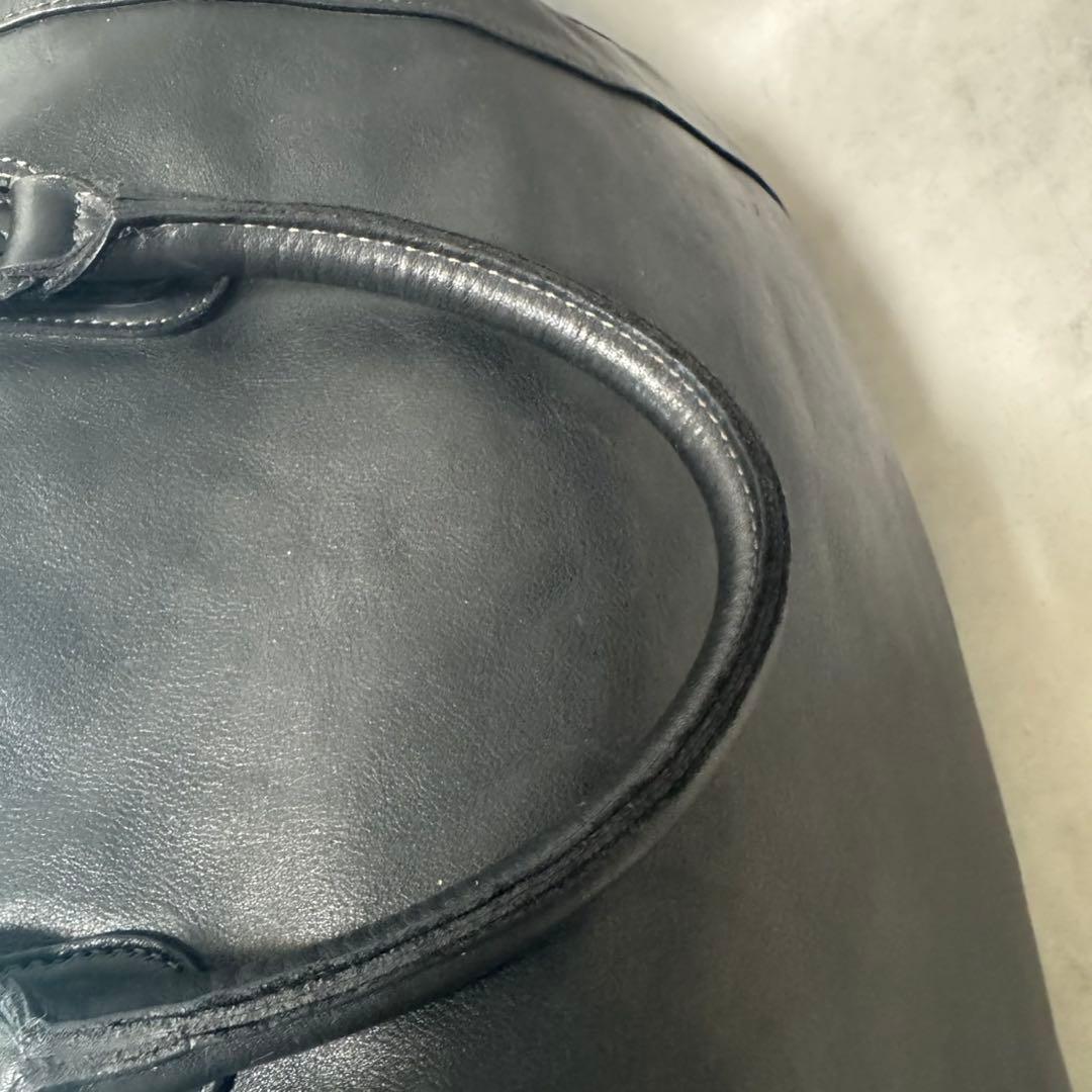 大容量 ポーター ボストンバッグ 2way オールレザー ブラック