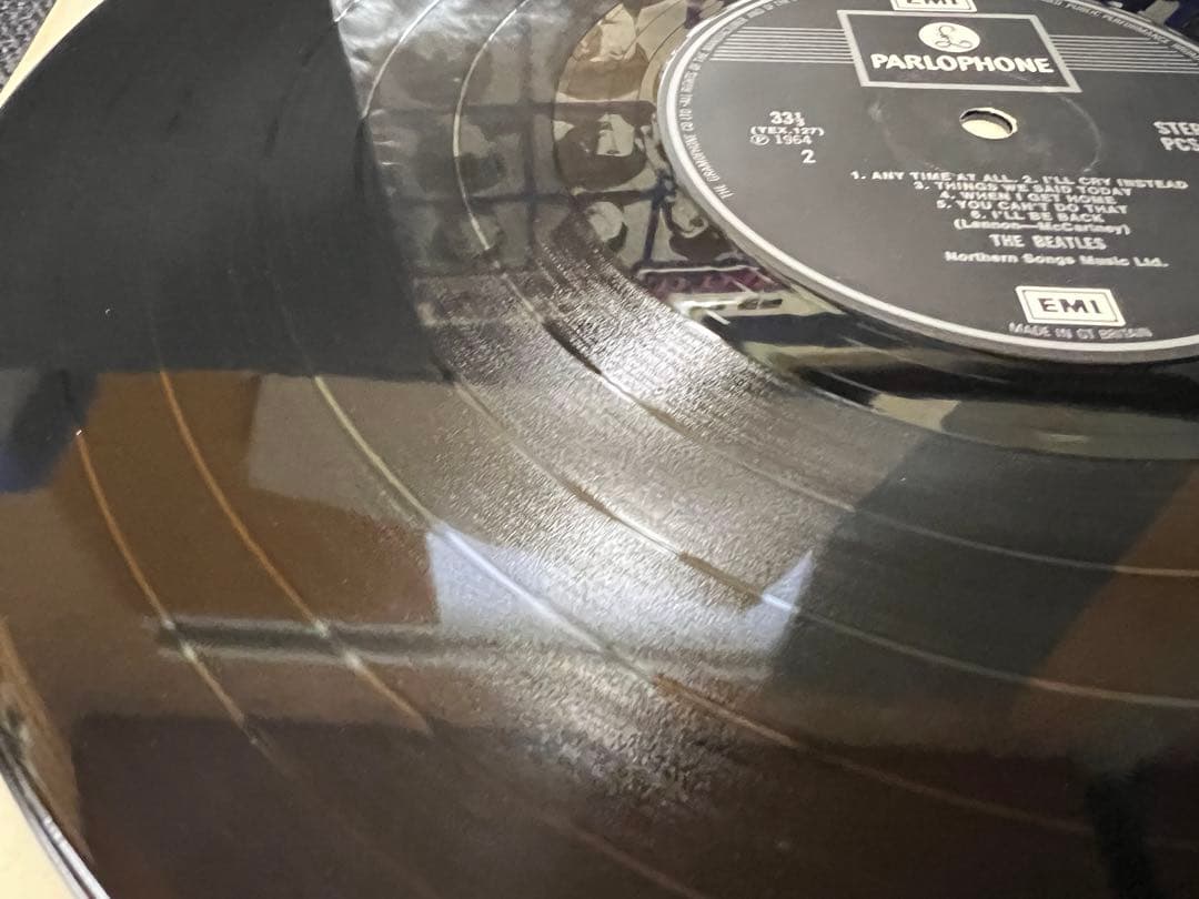 ビートルズA Hard Day's Night UK盤2EMI PCS3058