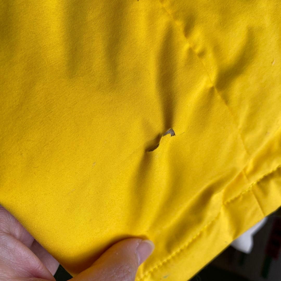 子ども用スキーウェア 紺/黄色