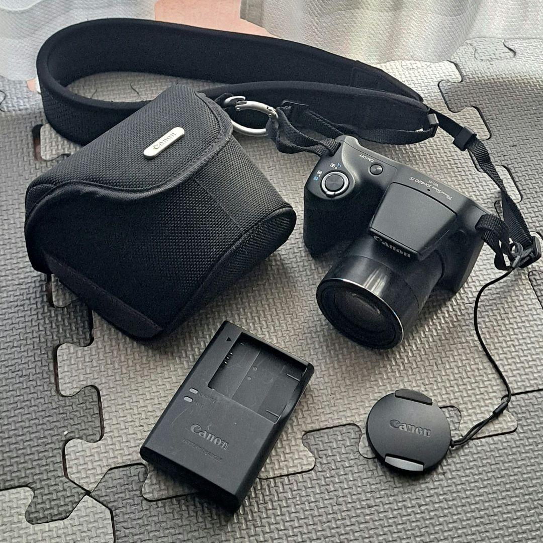 Canon PowerShot SX420 IS 本体と付属品